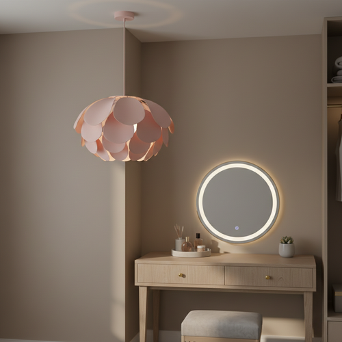 Blush Petal Bloom Pendant Light