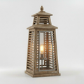 Rustic Coastal Lantern Table Lamp