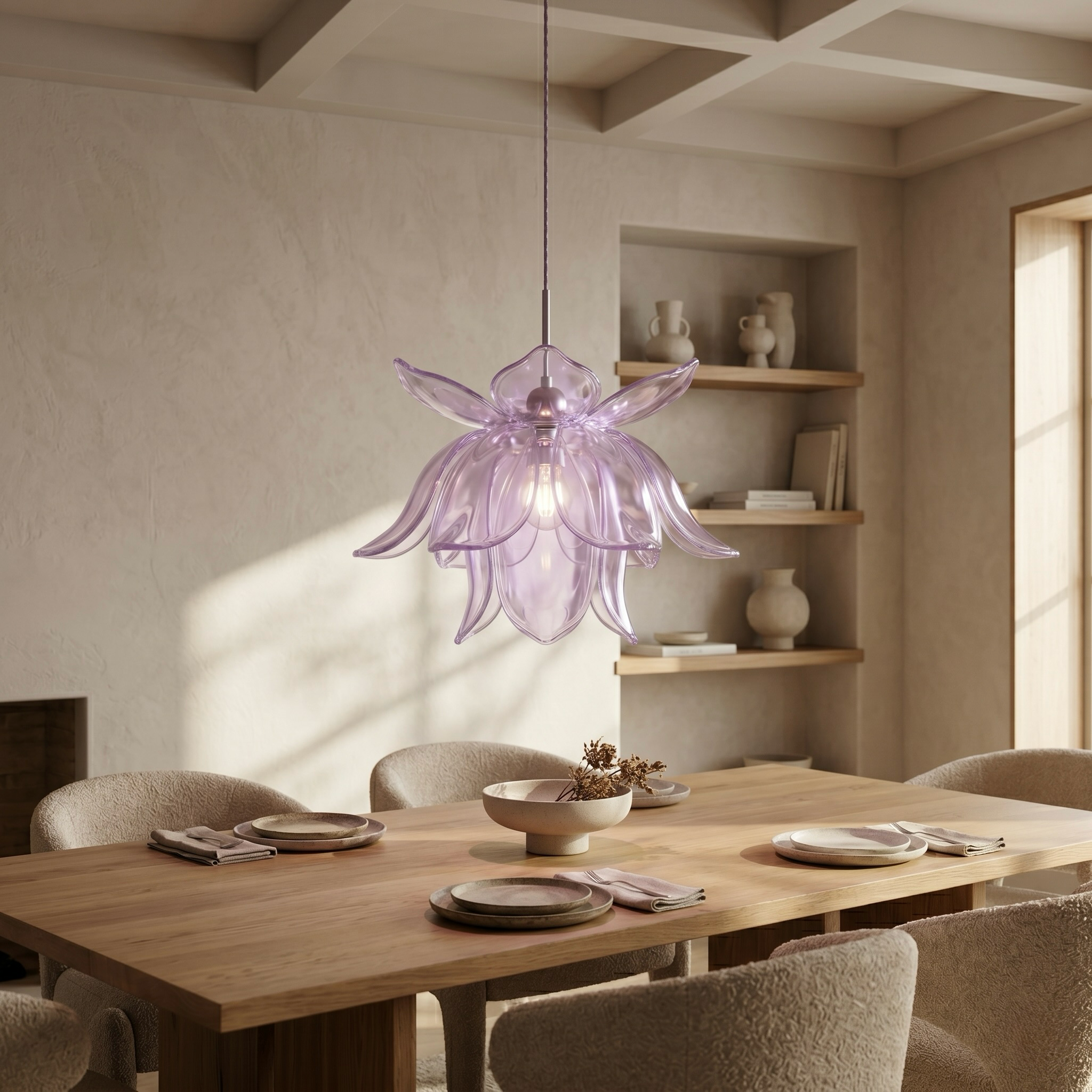 Petal Glass Pendant Light