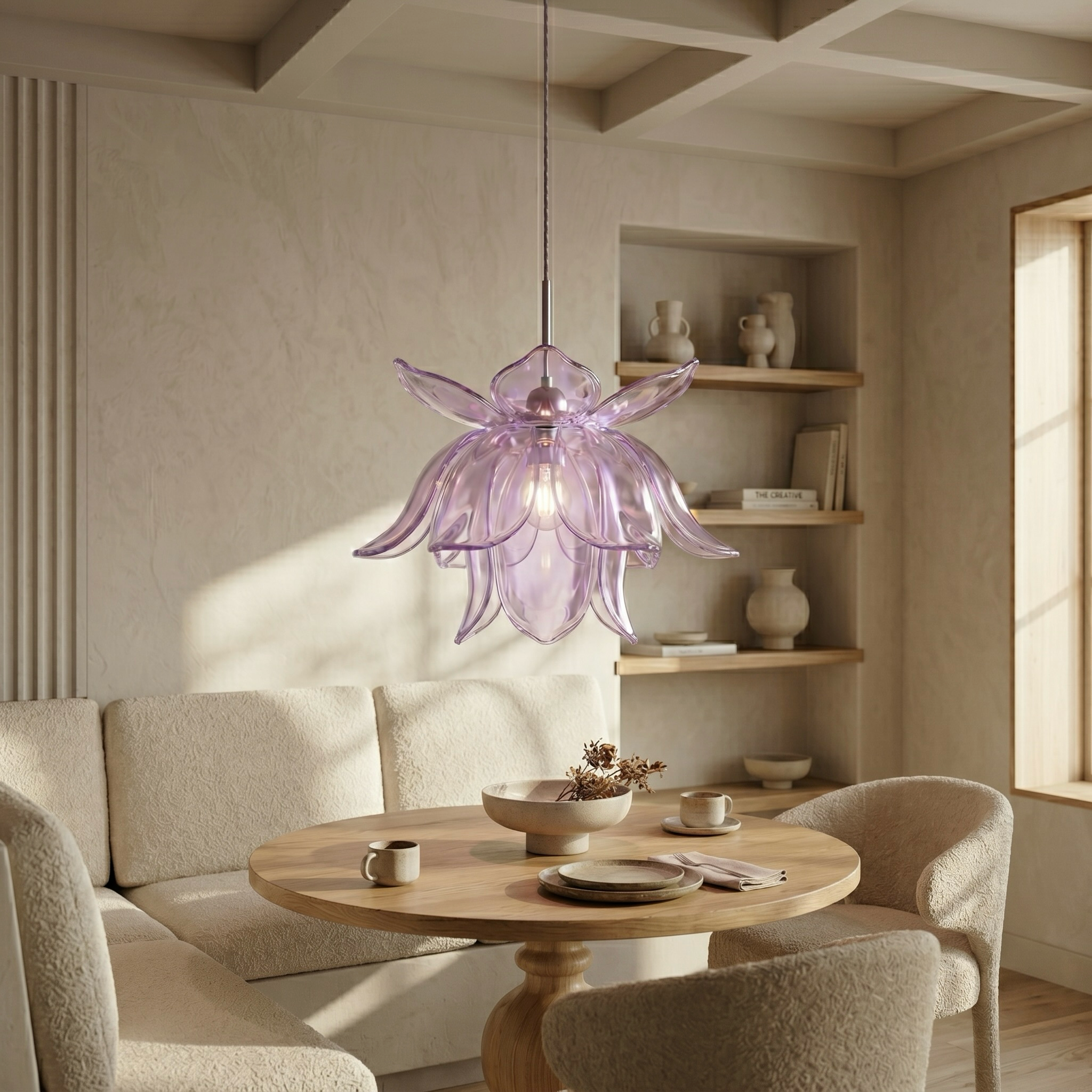 Petal Glass Pendant Light