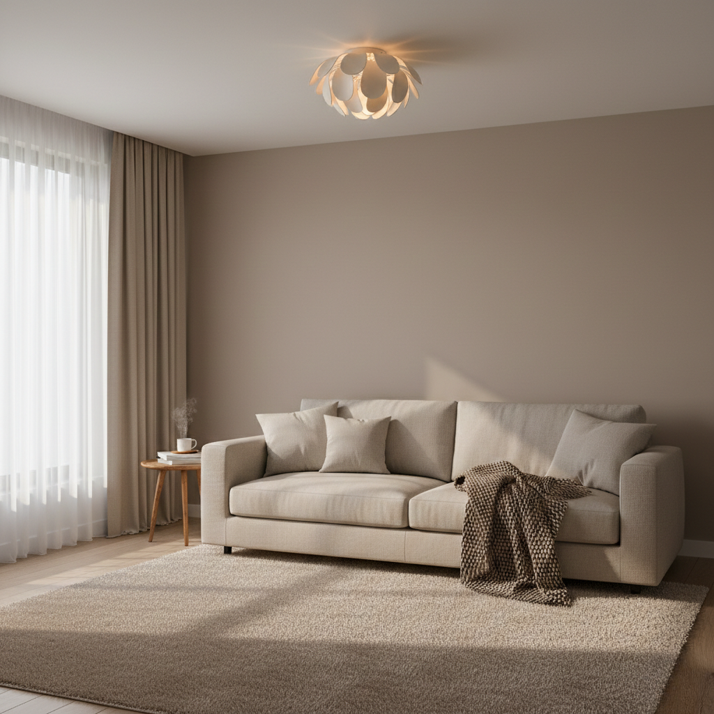 Petal Layer Flush Mount Ceiling Light