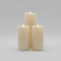 Flameless LED Pillar Candle Set