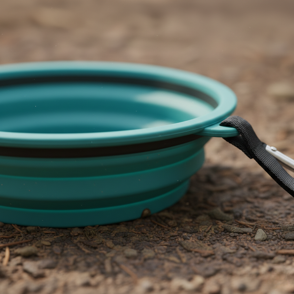 Collapsible Travel Pet Bowl