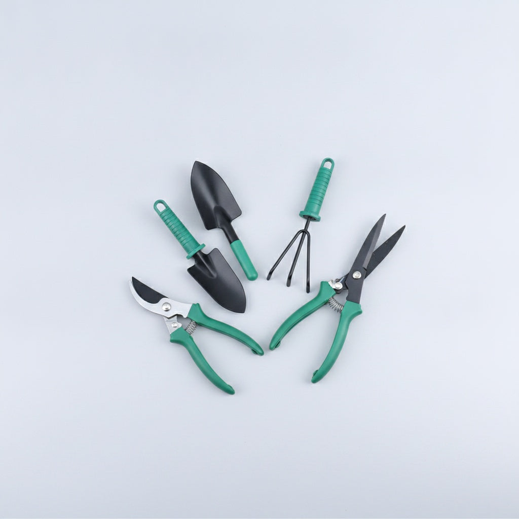 Horticultural Garden Tools Set - Flower Trays, Shovels