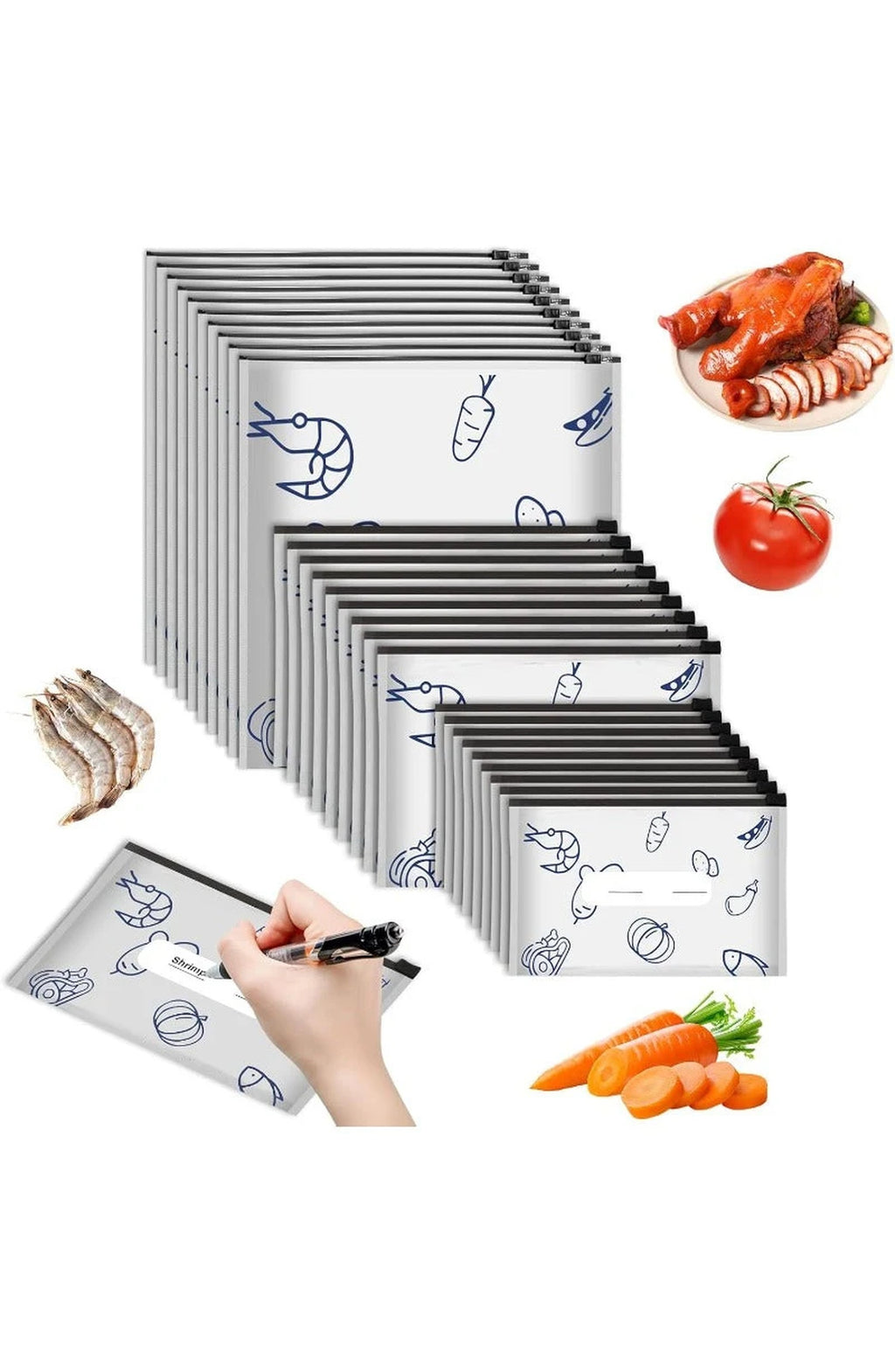Food Storage Bags Reusable