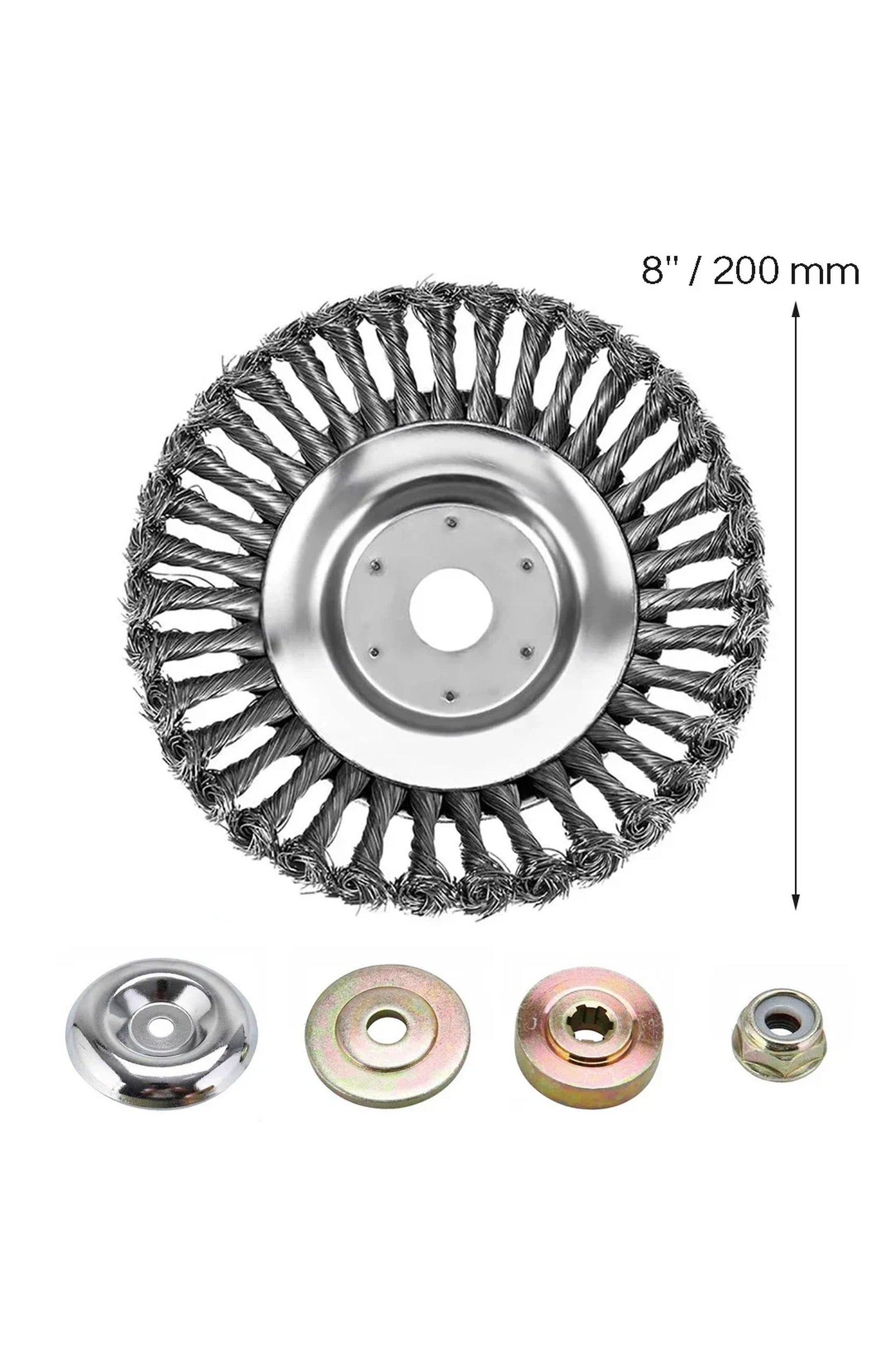 Universal Steel Wire Brush Trimmer Head
