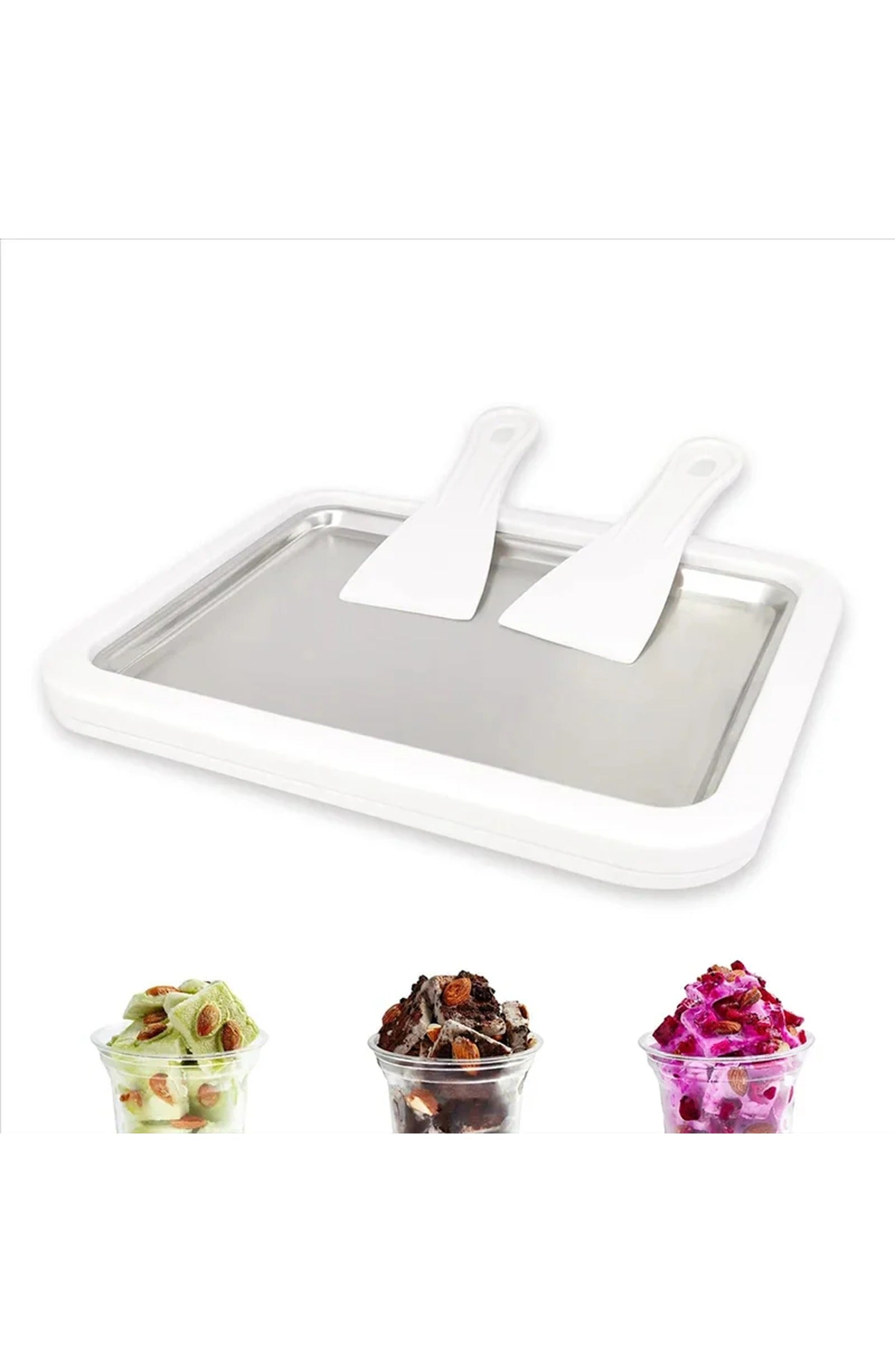 Rolled Ice Cream Maker Pan