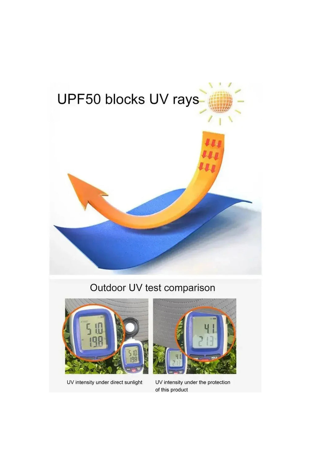 Kids Sun Hat with Fan — view 2