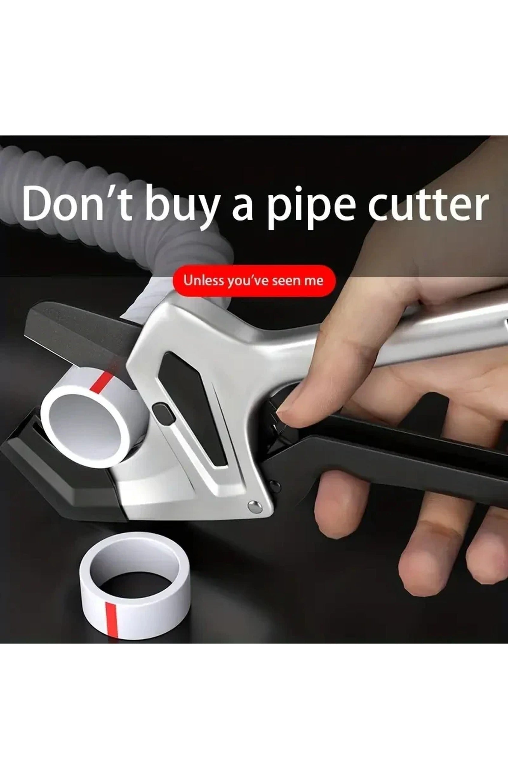 Water-Resistant PVC Pipe Cutter Tool