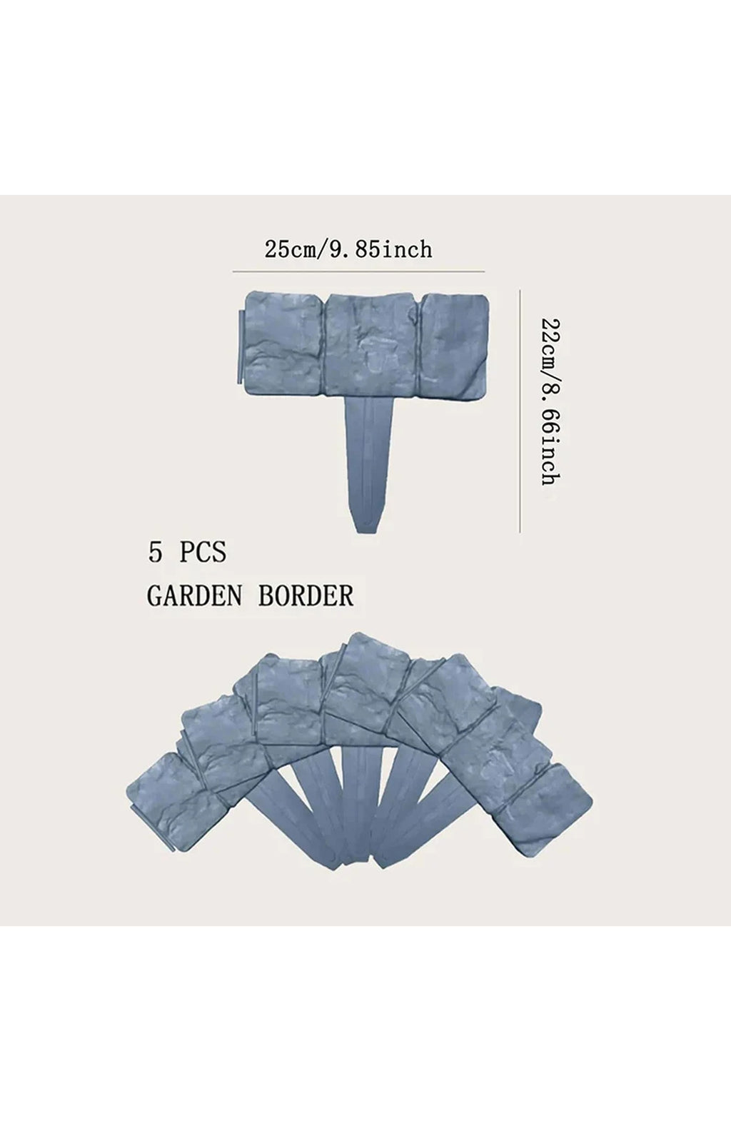 Garden Tools Imitation Stone Plant Support Stakes