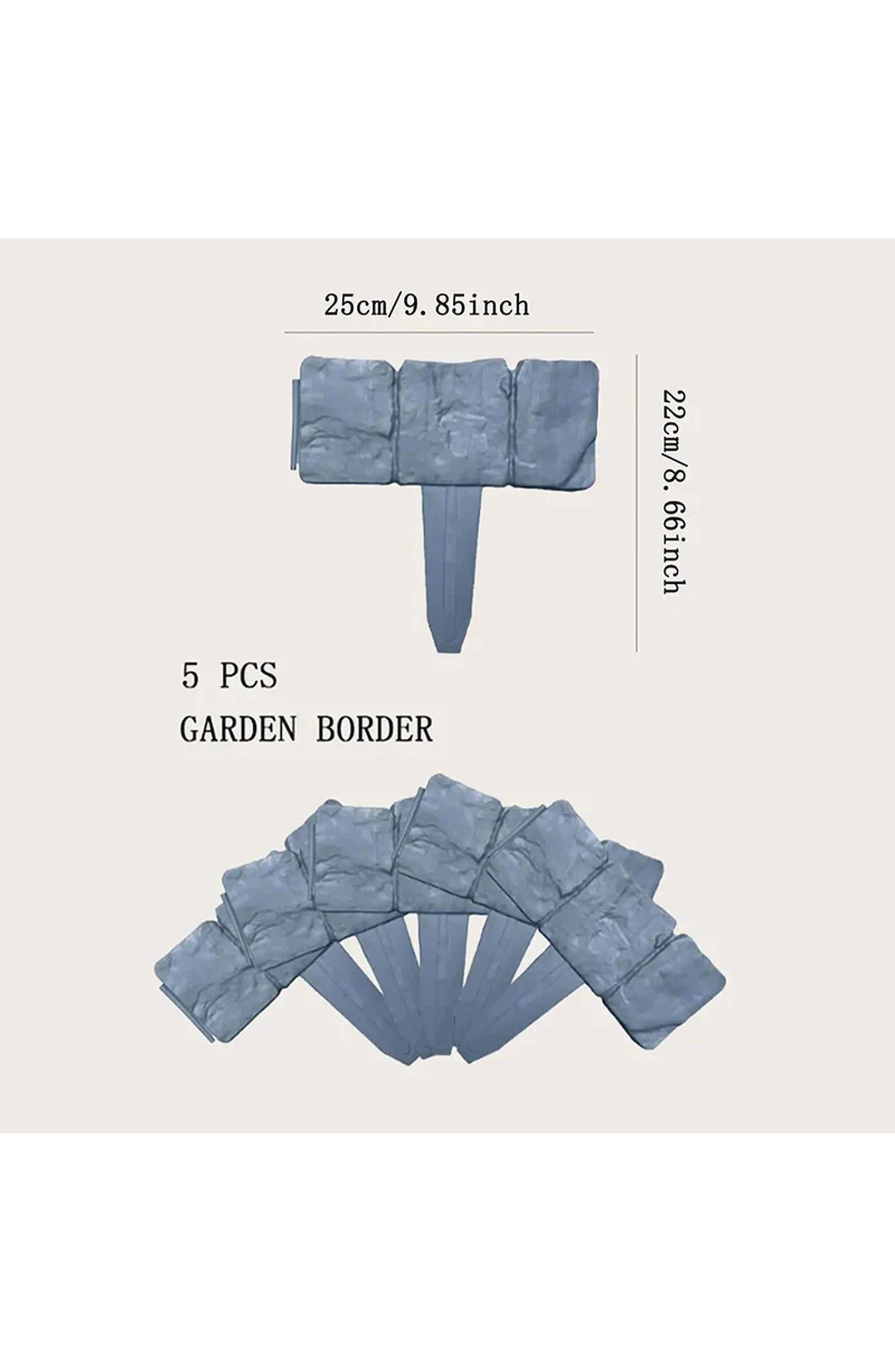 Garden Tools Imitation Stone Plant Support Stakes