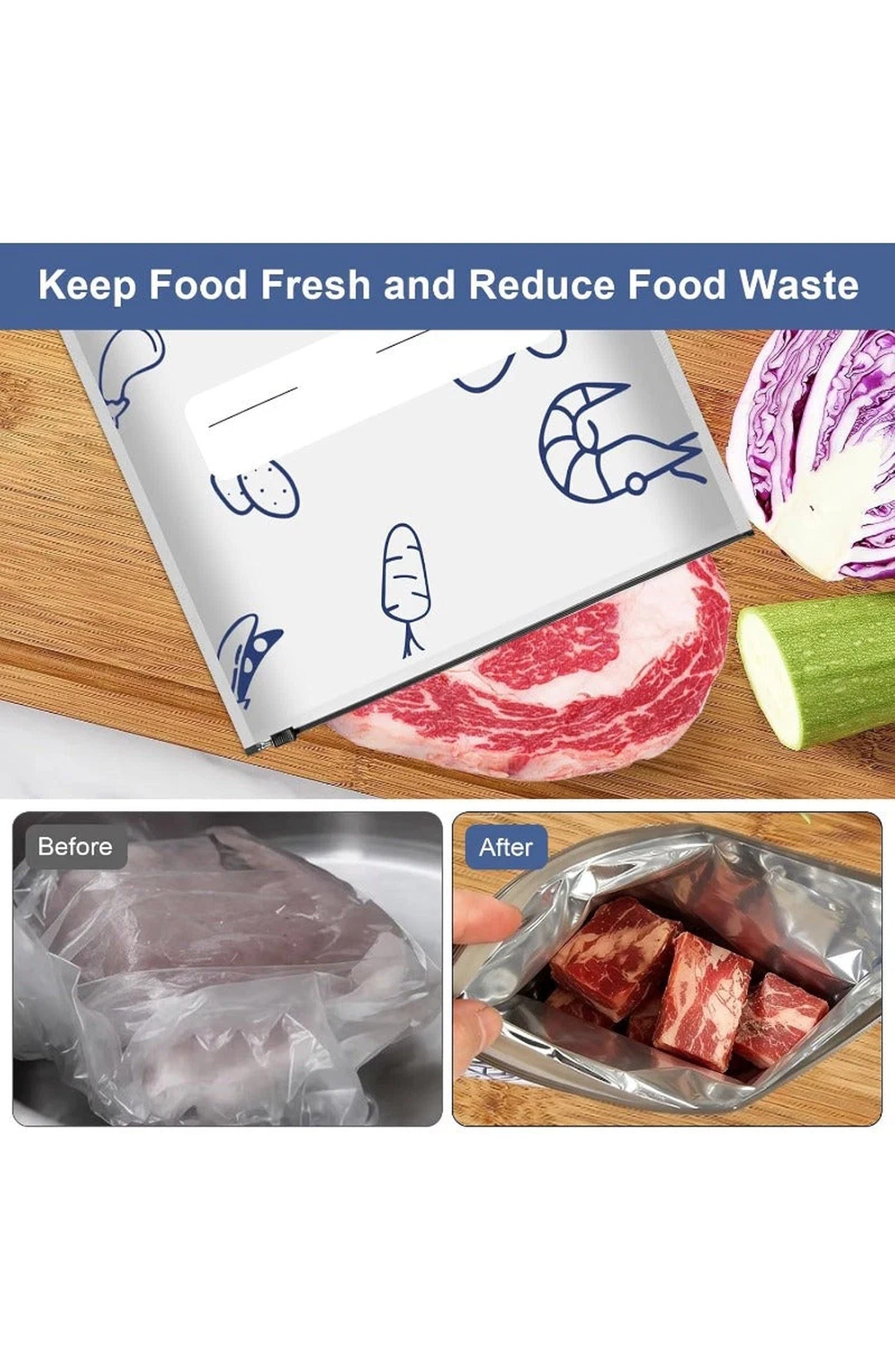 Food Storage Bags Reusable — view 6